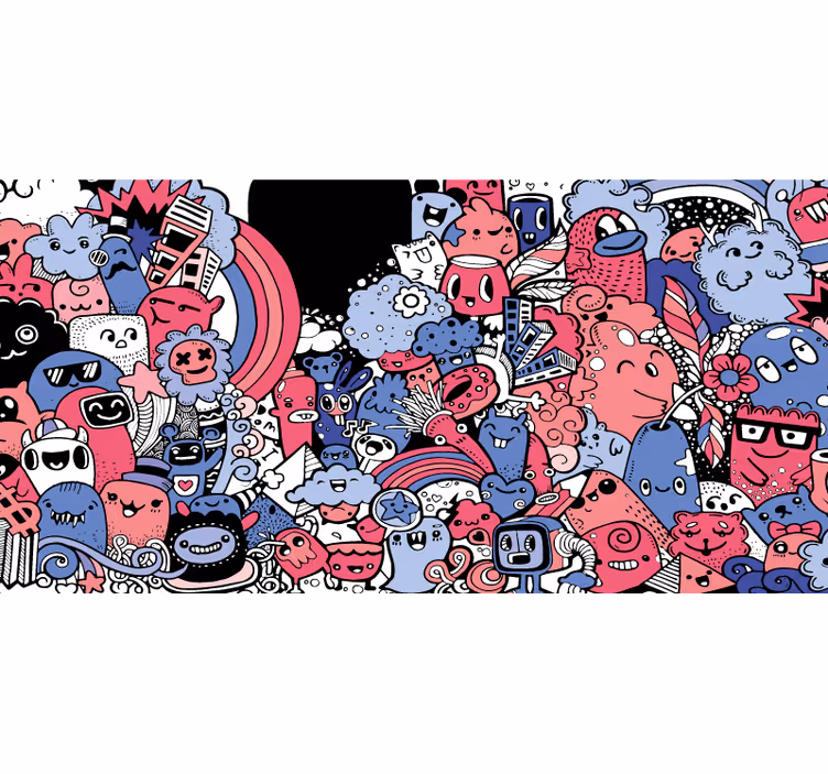 Fantasia-nörtti-tyylinenrullaverho - Tenstickers