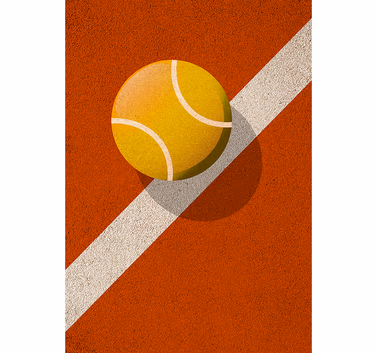 Teini-ikäisen tennisrullaverho - Tenstickers