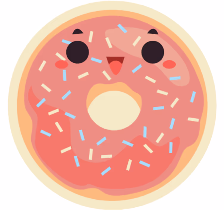 Hauska rullaverho anime-donitseilla - Tenstickers