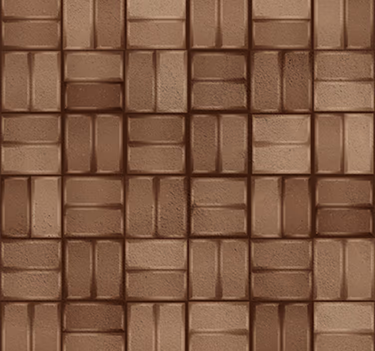 Geometrinen marmori estetiikka ruskea rullaverho - Tenstickers