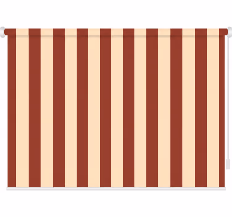 Punaiset ja beige sävyt käytävän rullaverho - Tenstickers