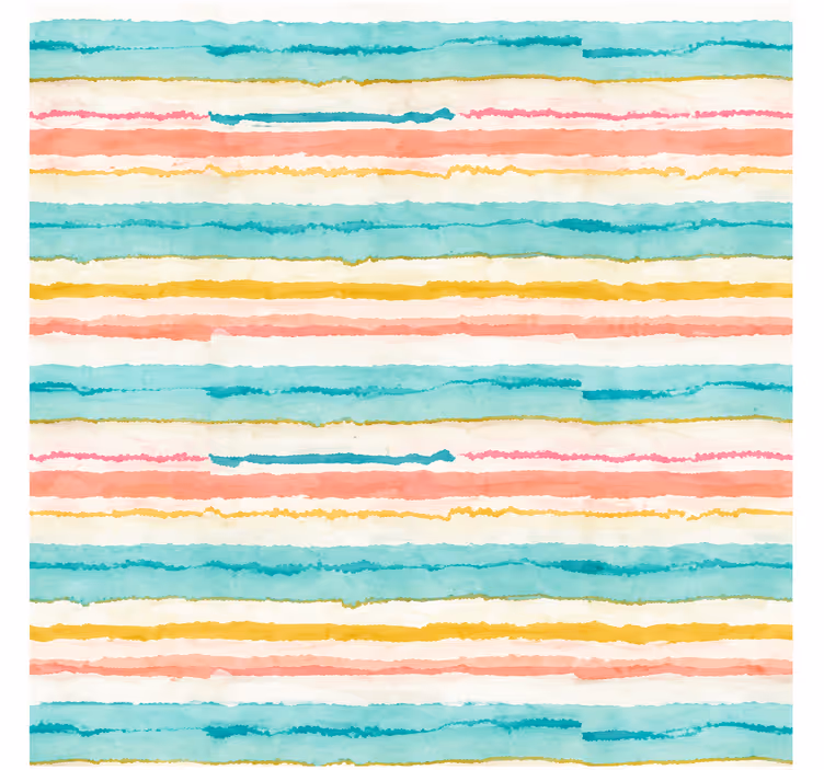 Rullaverho keittiöön 250 cm kesäraidat - Tenstickers