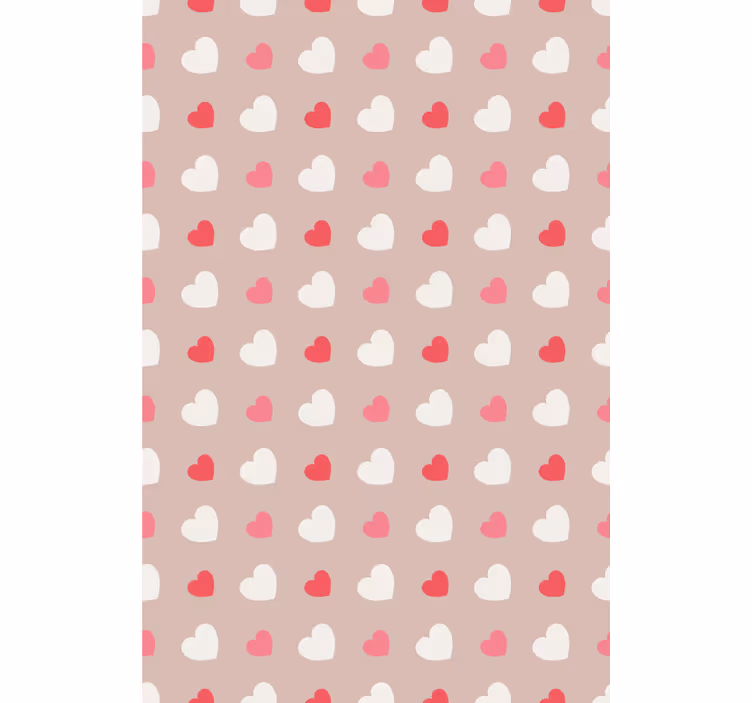 Beige kuvio romanttinen rullaverho - Tenstickers