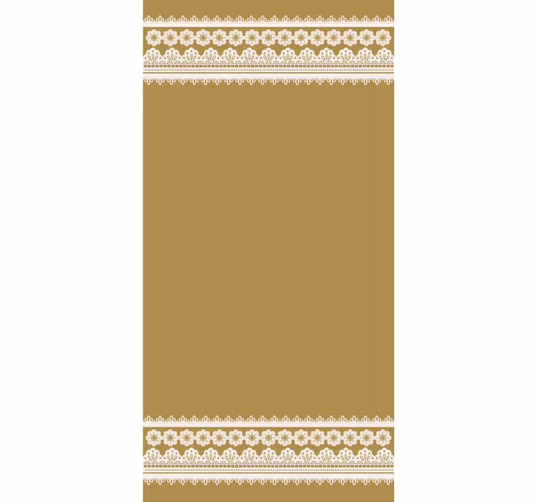 Pitsi ornamentti olohuone rullaverho - Tenstickers