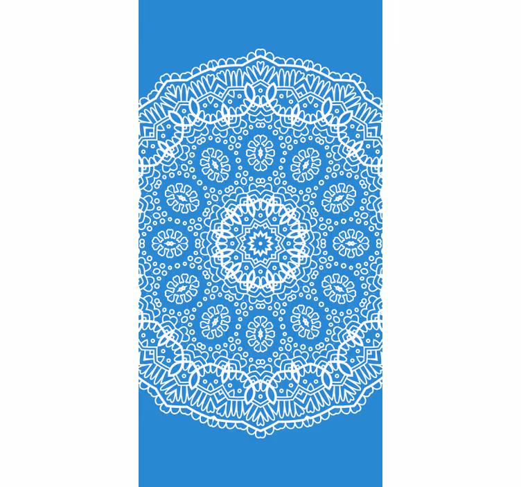 Pitsi doily olohuone rullaverho - Tenstickers