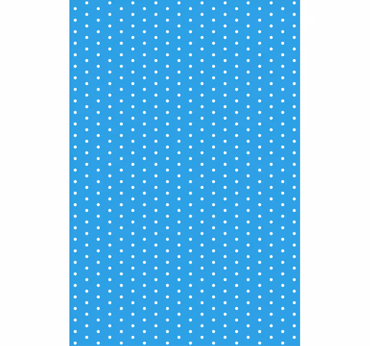 Pilkkuteema sininen rullaverho - Tenstickers