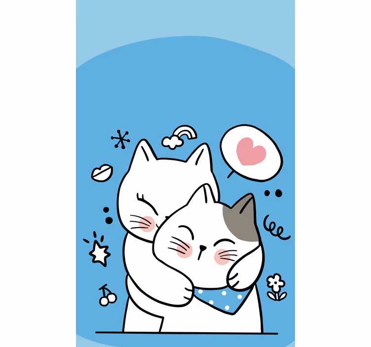 Ihanat kissat, jotka halaavat lasten sokeita - Tenstickers