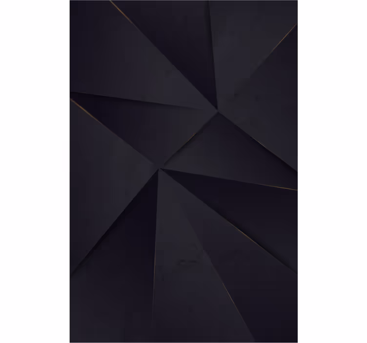 Geometriset mustat kuviot kuvioitu rullaverho - Tenstickers