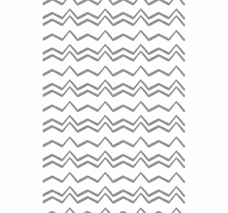Chevron-raitakuvio kuvioitu rullaverho - Tenstickers