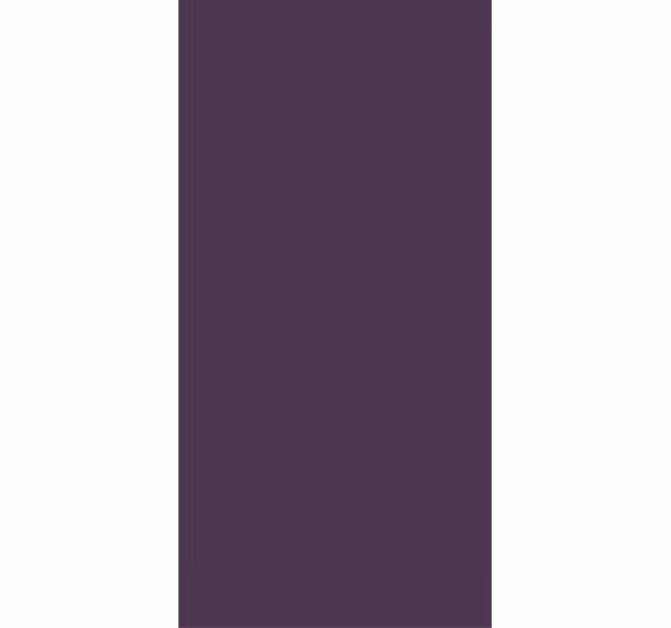 Luumun violetti väri makuuhuoneen rullaverho - Tenstickers