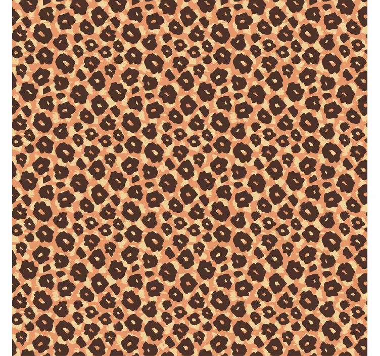Leopardin ihoprintti eläinkuvioinen rullaverho - Tenstickers