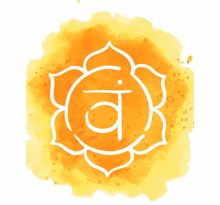 Chakra symboli kuva rullaverho - Tenstickers