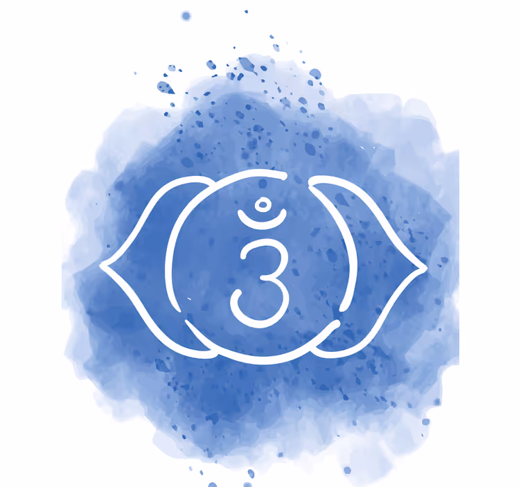 Pyhä om-symboli rullaverho - Tenstickers