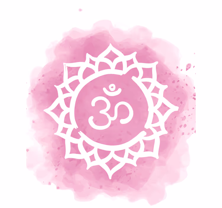 Mandala om symboli zen-rullaverho - Tenstickers