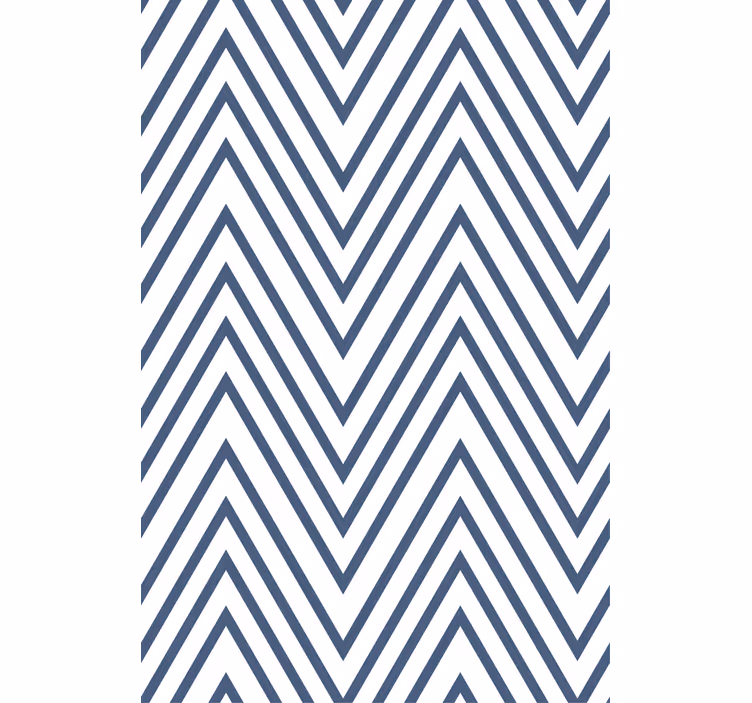 Hampton -tyylinen viivakuvio moderni rullaverhot - Tenstickers