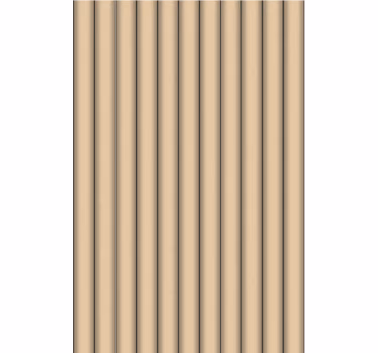 Beige pystysuorat säleet kuvioitu rullaverho - Tenstickers