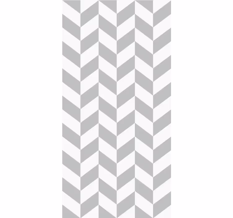 Chevron-kuvioiset linjat rullaverho - Tenstickers
