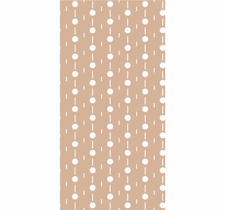 Geometrinen pistekuvio kuvioitu rullaverho - Tenstickers