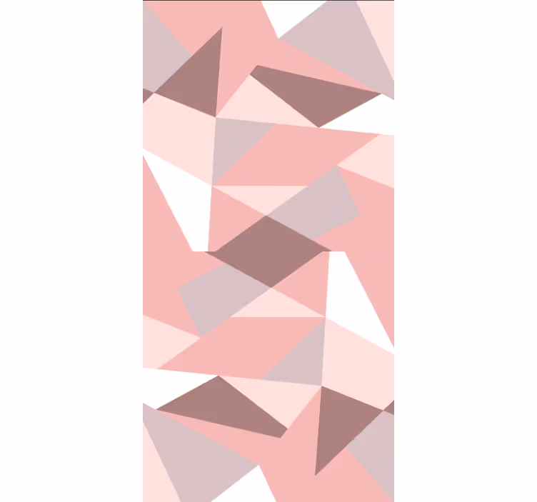 Abstrakteja geometrisia muotoja rullaverho - Tenstickers