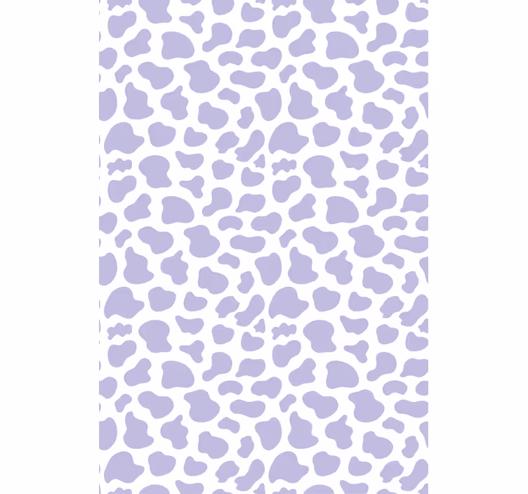 Violetti lehmäprintti teini-Rullaverho - Tenstickers