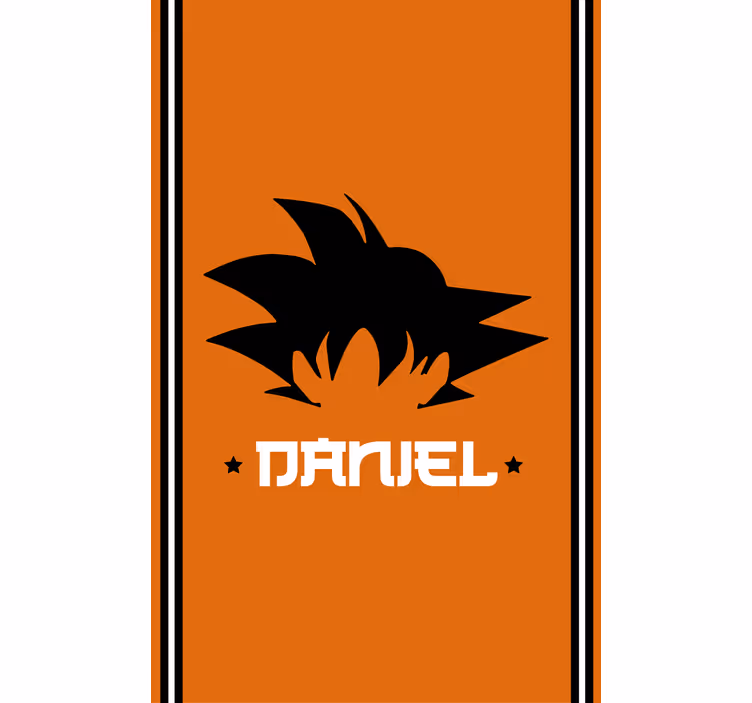 Goku muokattavissa rullaverho supersankari - Tenstickers