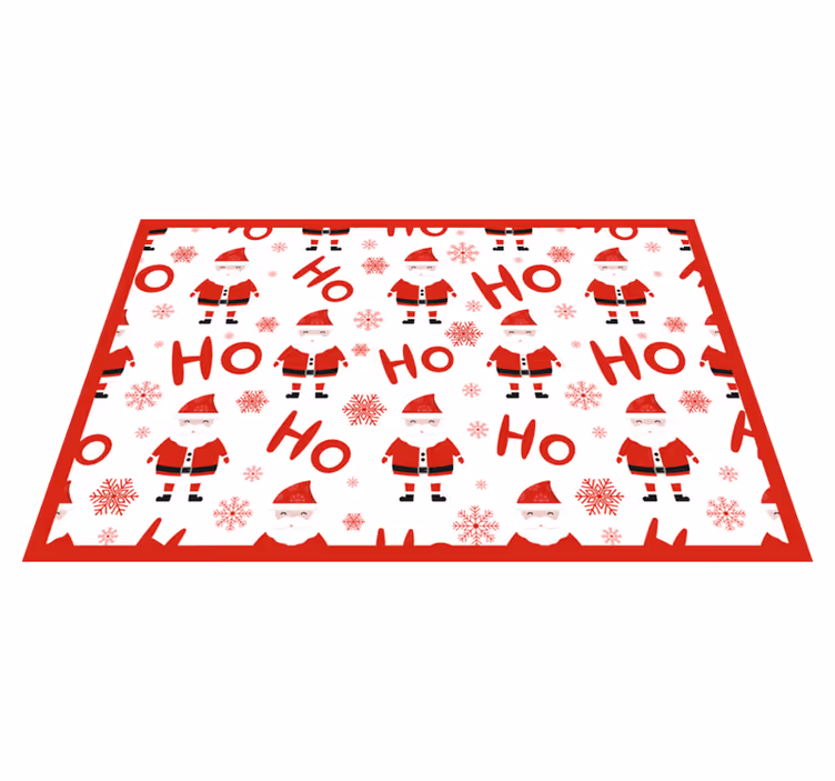 Joulupukki ja hohoho-malli jouluinen pöytätabletti - Tenstickers