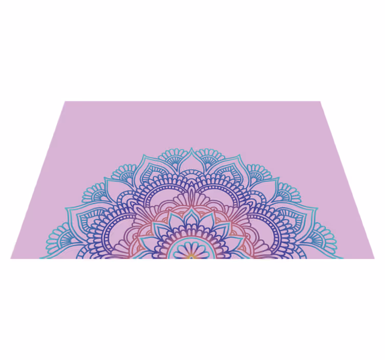 Puoli mandala Alkuperäinen pöytätabletti - Tenstickers