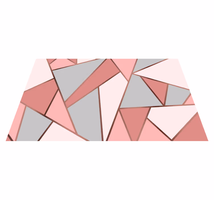 Alkuperäinen pöytätabletti geometriset pastellikuviot - Tenstickers