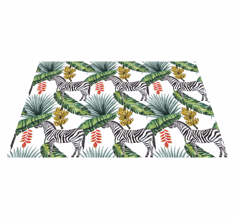 Zebra-lehtikuosi pöytätabletti - Tenstickers