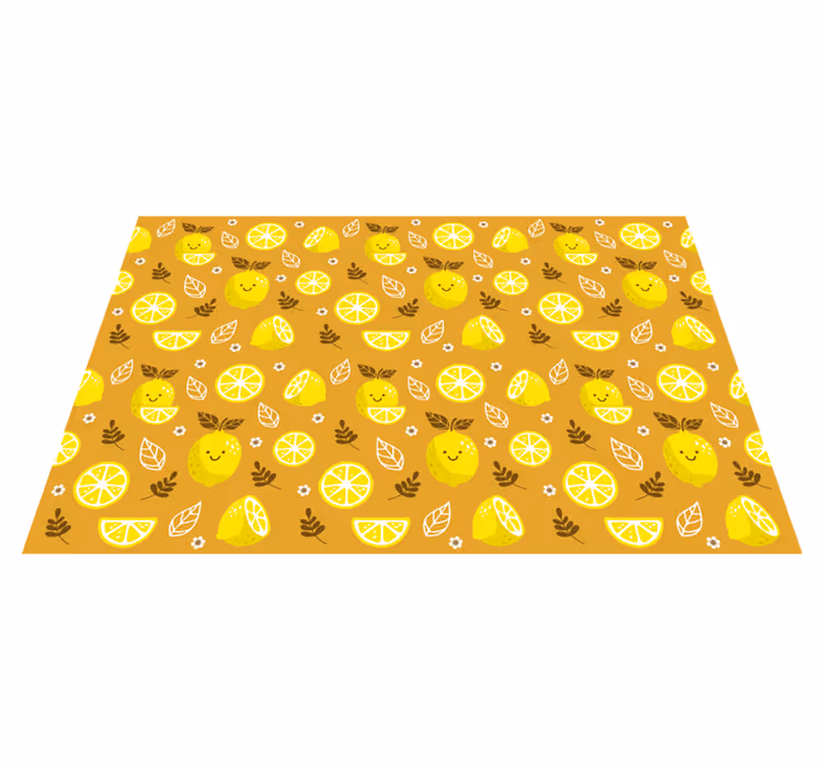 Pöytätabletti moderni hedelmäkuvioinen pinta - Tenstickers