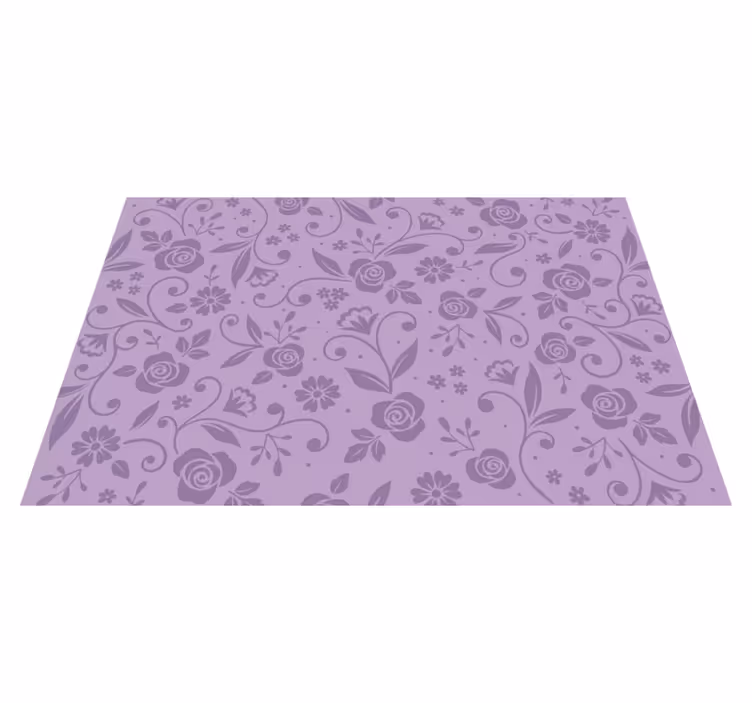 Violetit kukat tyylikäs pöytätabletti - Tenstickers