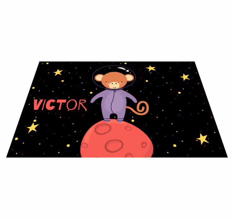 Apinaastronauttiseikkailu lasten pöytätabletti - Tenstickers