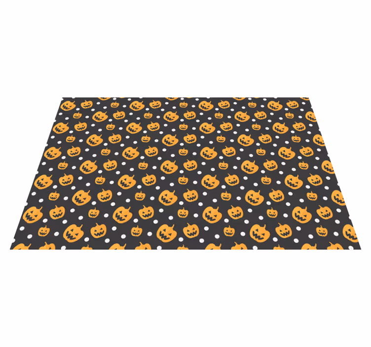 Kurpitsakuviollinen halloween pöytätabletti - Tenstickers