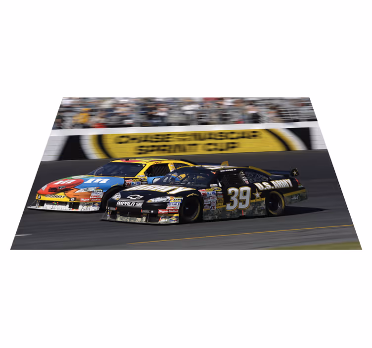 Nascar-kilpa-autot lasten pöytätabletti - Tenstickers
