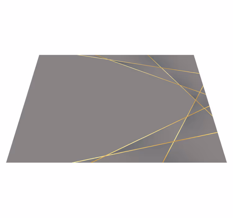 Harmaasävyiset geometriset muodot tyylikäs pöytätabletti - Tenstickers