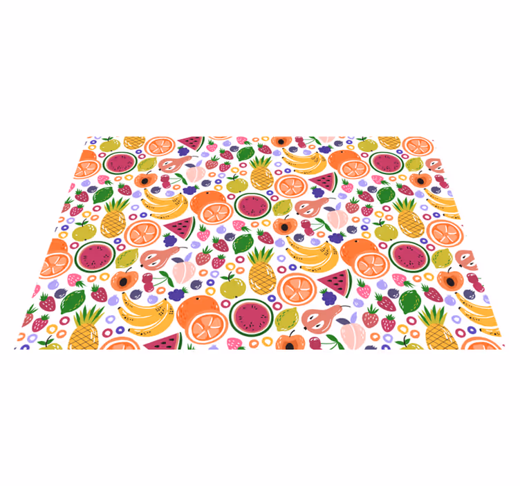 Erilaisia hedelmiä pöytätabletti moderni - Tenstickers