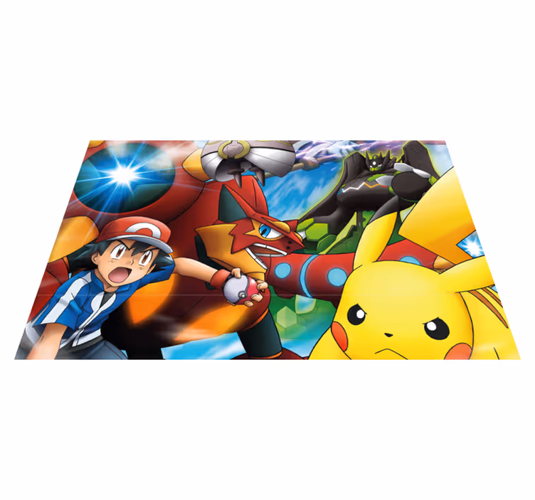 Pokemon-hahmot pöytätabletti kotiin - Tenstickers