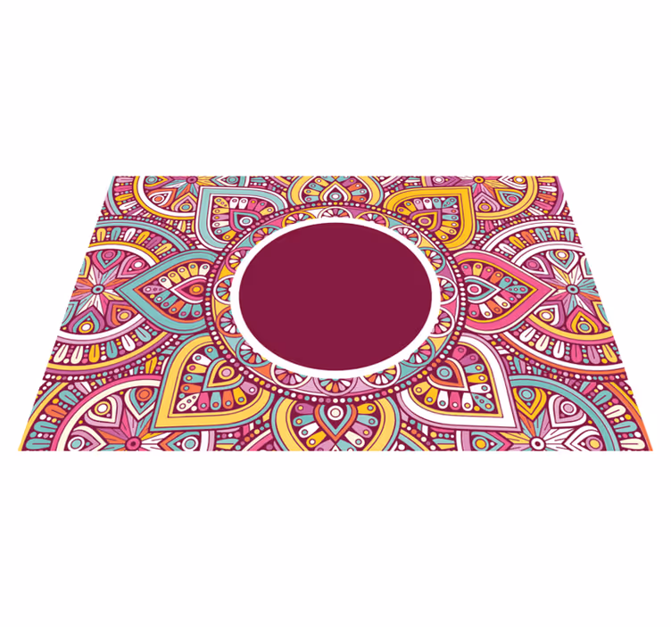 Mandala-mallit pöytätabletti kotiin - Tenstickers