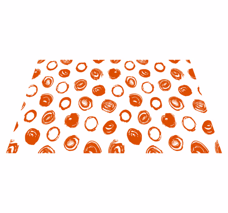 Pyöreä siveltimenjälki pöytätabletti - Tenstickers