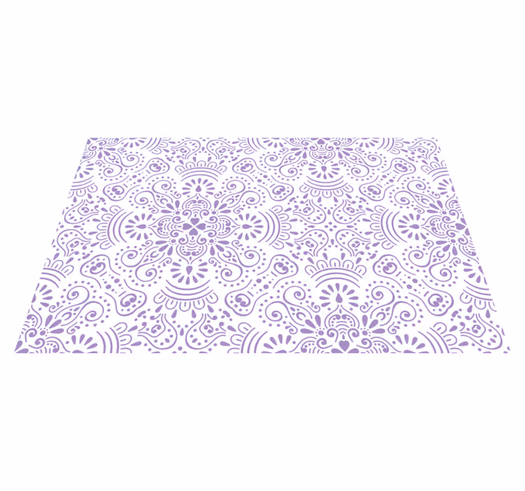 Laventeli mandala kuvio tyylikäs pöytätabletti - Tenstickers