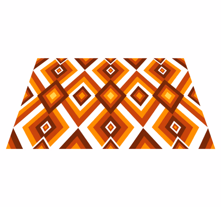 Alkuperäinen pöytätabletti geometrisella timanttikuvioilla - Tenstickers