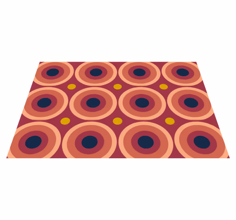 Alkuperäinen pöytätabletti geometrisella ympyräkuviolla - Tenstickers