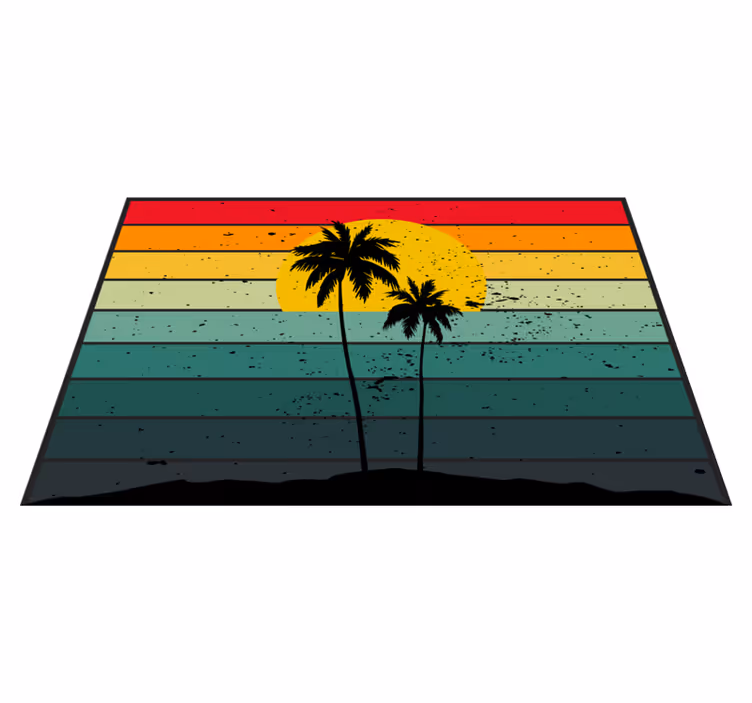 70-luvun retro-kämmen Alkuperäinen pöytätabletti - Tenstickers
