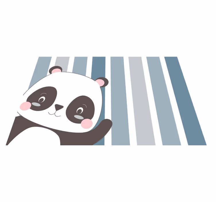 Panda hahmosuunnittelu lasten pöytätabletti - Tenstickers