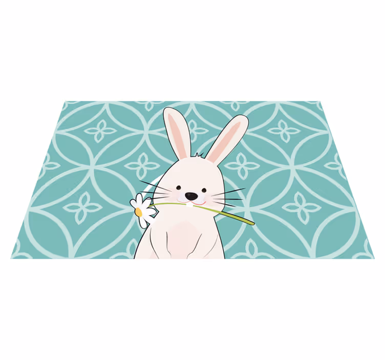 Söpö pupu kukalla lasten pöytätabletti - Tenstickers
