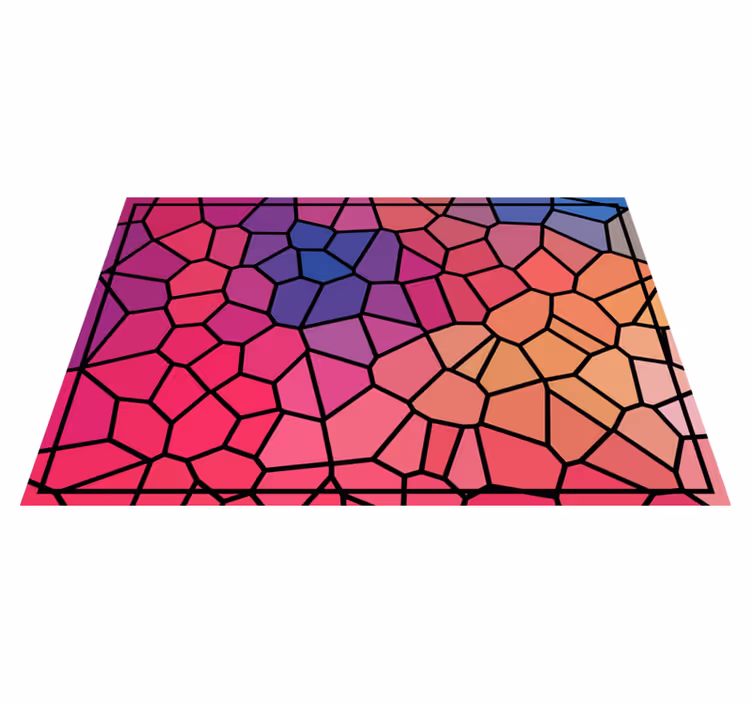 Eloisa väri geometrinen Alkuperäinen pöytätabletti - Tenstickers