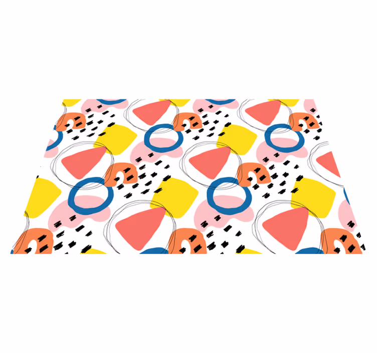 Pöytätabletti moderni eloisa geometrinen muotoilu - Tenstickers
