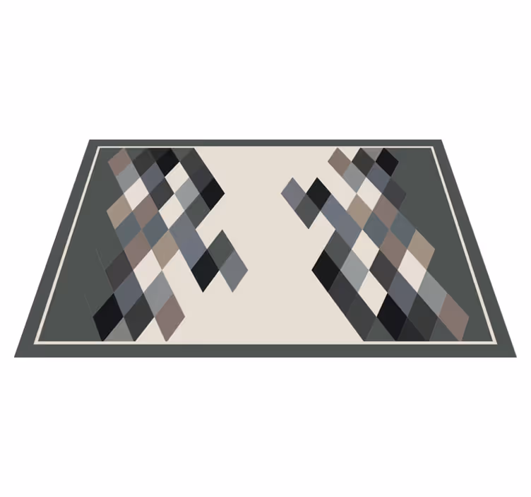 Geometrinen kuviopinta pöytätabletti moderni - Tenstickers