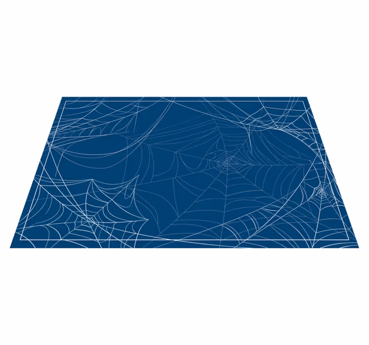 Halloween pöytätabletti karmiva hämähäkinseittikuvio - Tenstickers