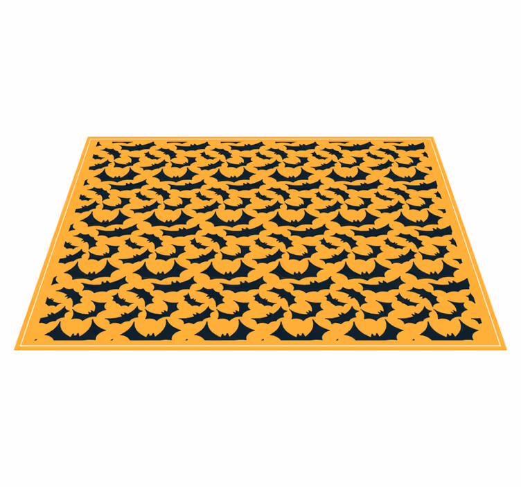Halloween pöytätabletti lepakkokuviolla - Tenstickers